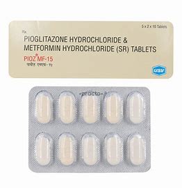 PIOZ MF 15 MG TAB(10 TAB)