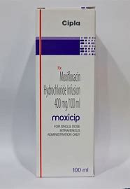 MOXICIP 400 MG/100ML INJ