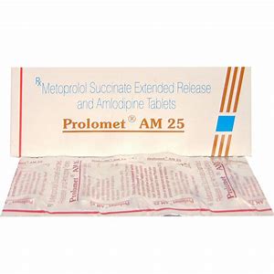 PROLOMET AM 25 MG TAB(10 TAB)
