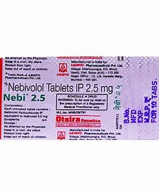 NEBI 2.5 MG TAB(10 TAB)