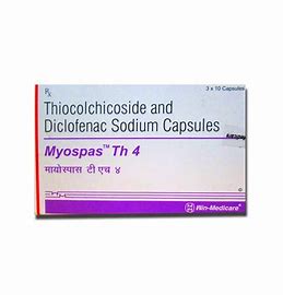 MYOSPAS TH 4 MG CAP(10 CAP)