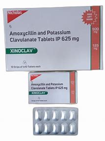 XINOCLAV 625 MG TAB (10 PCS)