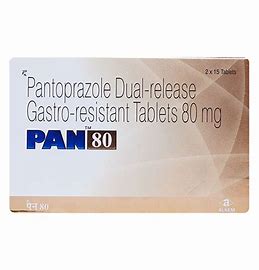 PAN 80 MG TAB (15 PCS)