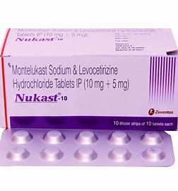 NUKAST 10 MG TAB(10 TAB)