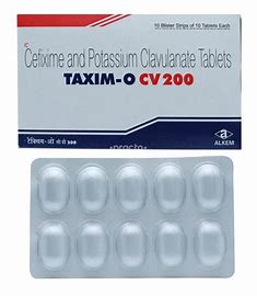 TAXIM-O CV 200 MG TAB(10 TAB)
