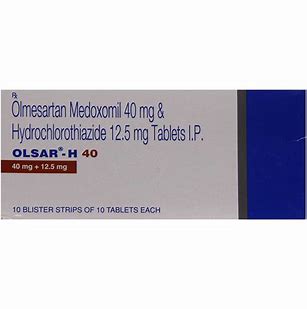 OLSAR-H 40 MG TAB(10 TAB)