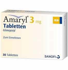 AMARYL 3 MG TAB(30 TAB)(1810)