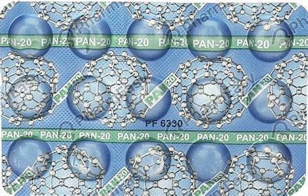 PAN 20 MG TAB(15 TAB)(1801)