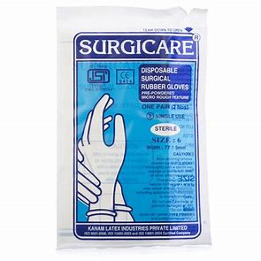 SURGICAL GLOVES 6