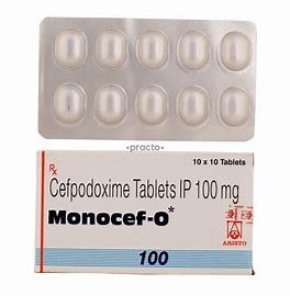 MONOCEF-O 100 MG TAB(10 TAB)