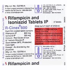 R-CINEX 600 MG TAB(3 TAB)
