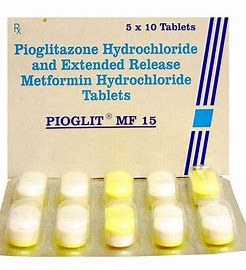 PIOGLIT MF 15 MG TAB(10 TAB)