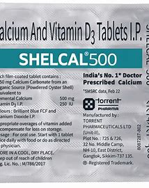 SHEVCAL 500 TAB. .(15 PCS)