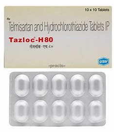 TAZLOC-H 80 MG TAB(10 TAB)
