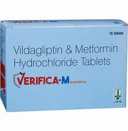 VERIFICA M50/1000 MG TAB (15 PCS)
