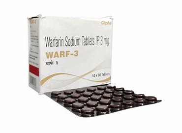 WARF 3MG TAB (30 PCS)