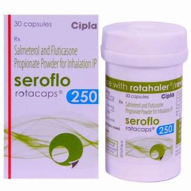 SEROFLO 250 ROTACAPS(30 CAPS)