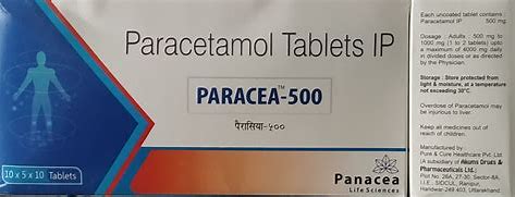 PARACEA-500 MG TAB (10 PCS)