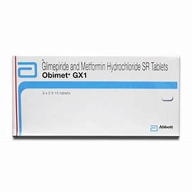 OBIMET GX 1MG(15 TAB)