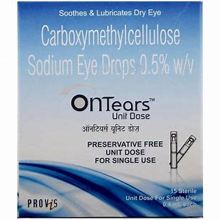 ONTEARS UNIT DOSE 0.4ML EYE DROP