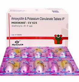 MOXIKIND-CV 625MG TAB(10 PCS)