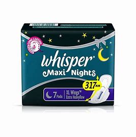 WHISPER MAXI XL WINGS 10 PADS