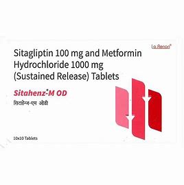 SITAHENZ M OD 100/1000MG TAB (10 PCS)