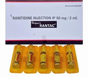 RANTAC 50 MG/ 2 ML INJ