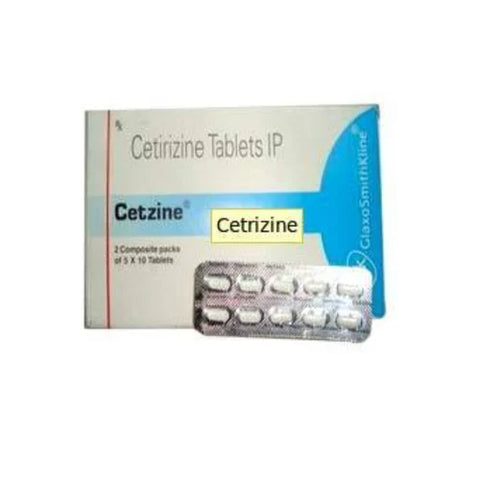 CETZINE 10 MG TAB(10 TAB)