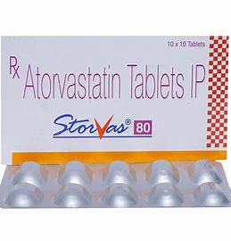 STORVAS 80 MG TAB(10 TAB)