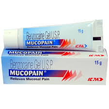 MUCOPAIN GEL 15G