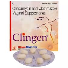 CLINGEN VEGINAL SUPPOS.(7 PCS)