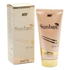 SUNBAN MATTE GEL 75GM(2584)