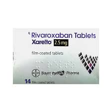 XARELTO 2.5 MG TAB(14 TAB)