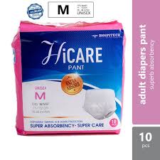 HICARE ADULT DIPER M (10 PCS)