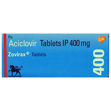 ZOVIRAX 400MG TAB(10 TAB)