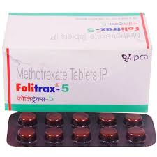 Thumbnail for FOLITRAX 5 MG TAB(10 TAB)