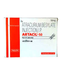 ARTACIL 50 MG INJ 5 ML