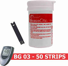GLUCO ONE BG 3 50 STRIP