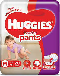 HUGGIES WONDER PANTS M 20'S
