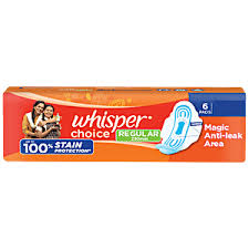 WHISPER CHOICE 8 REGULAR