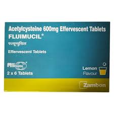 FLUIMUCIL 600MG TAB (6 PCS)