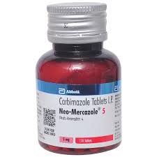 NEO-MERCAZOLE 5 MG TAB(100 TAB)