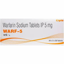 WARF-5MG TAB (30 PCS)