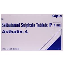 ASTHALIN 4 MG TAB(30 TAB)