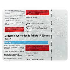 OBIMET 500 MG TAB(15 TAB)