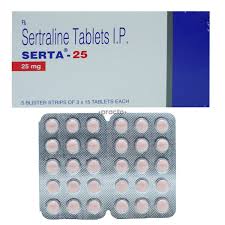 SERTA 25 MG TAB(15 TAB)