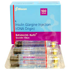 BASALOG 100 IU/ML INJ 3ML