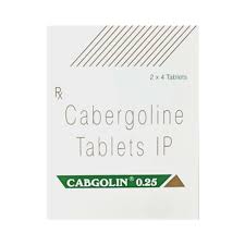CABGOLIN 0.25 MG TAB(4 TAB)