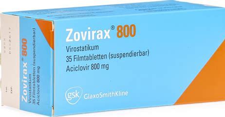 ZOVIRAX 800 MG TAB(5.0000 TAB)